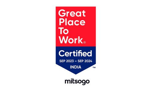 Mitsogo certified Great Place to Work, 2023-24